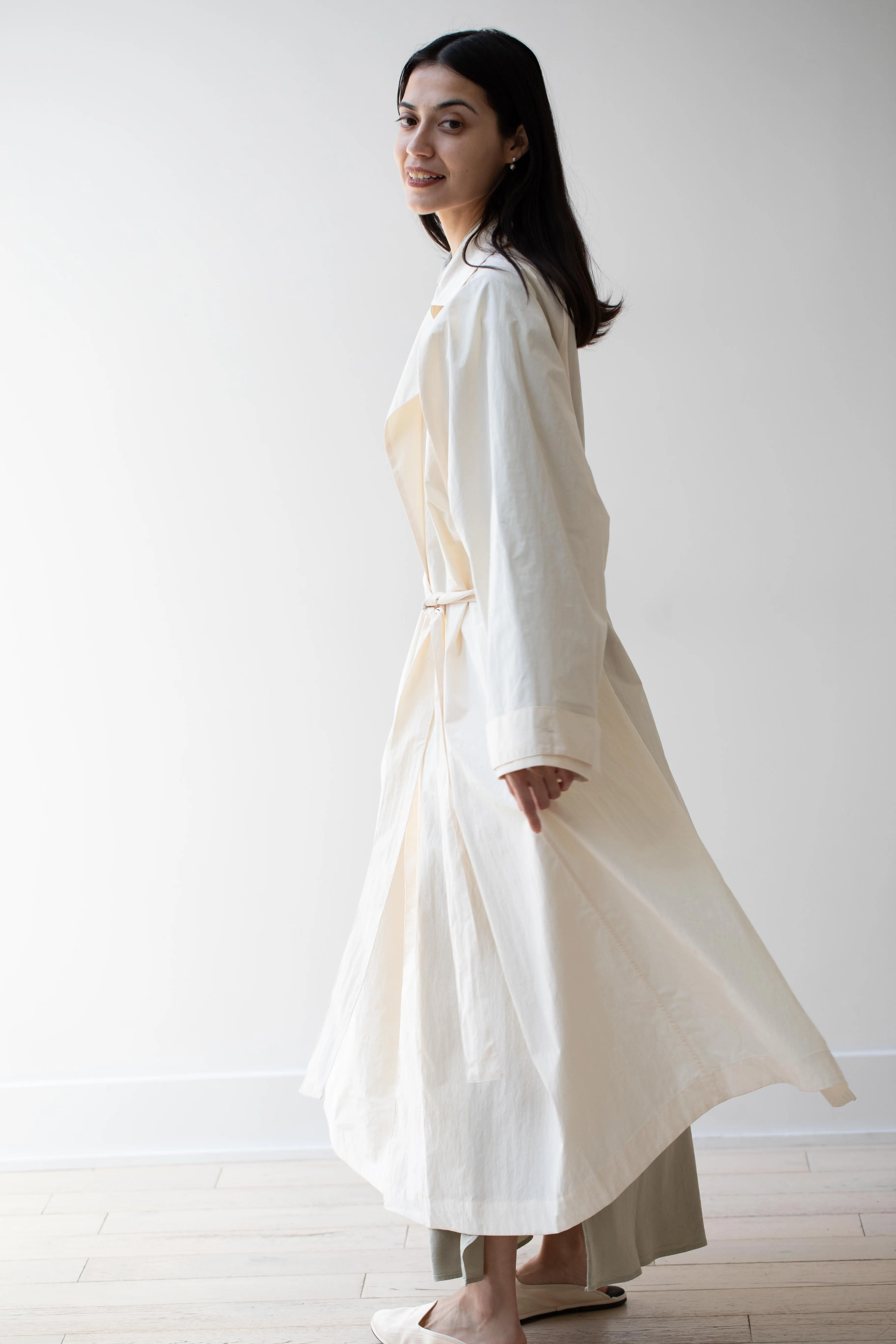 Wright & Doyle | Belted Mac in Paper