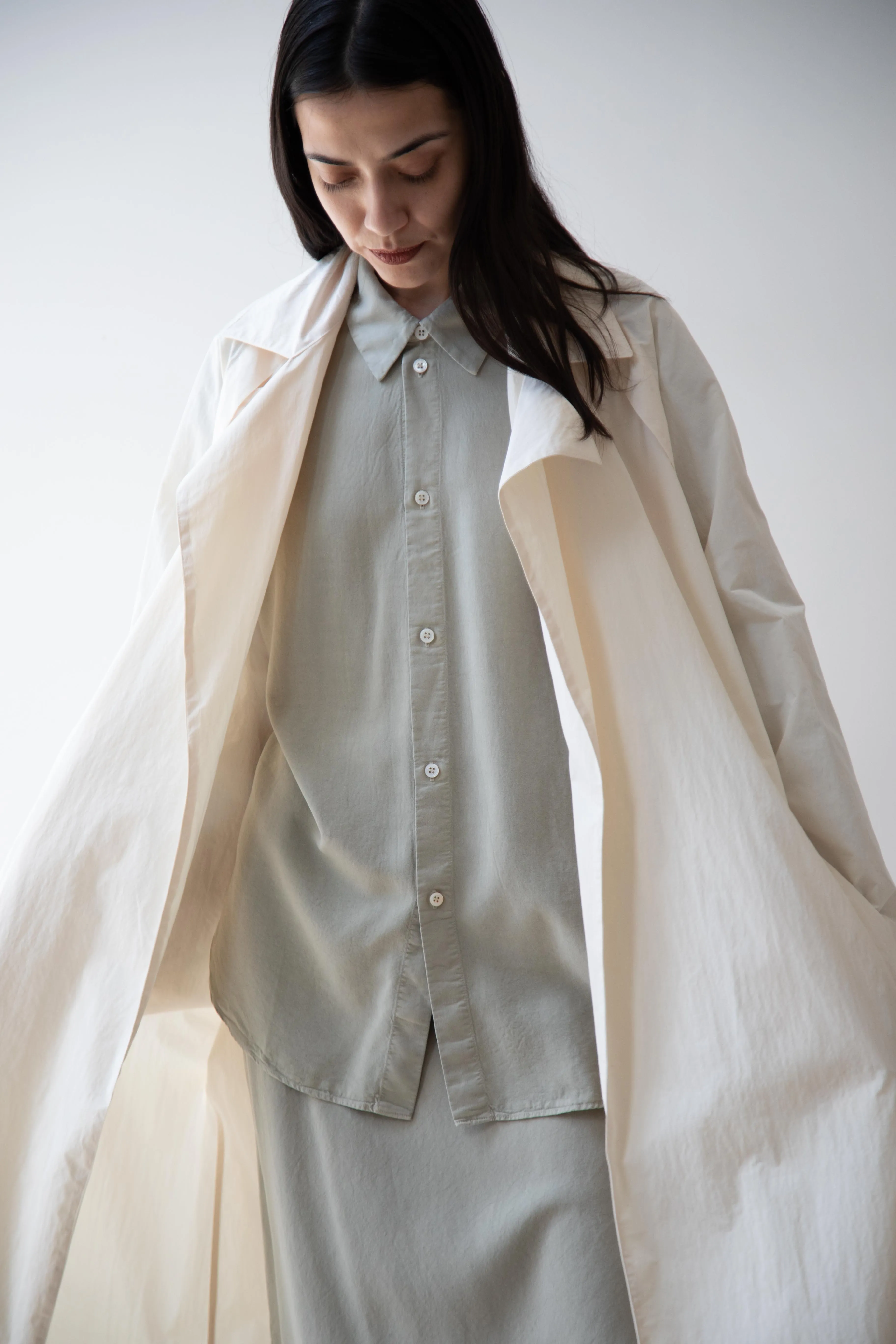 Wright & Doyle | Belted Mac in Paper