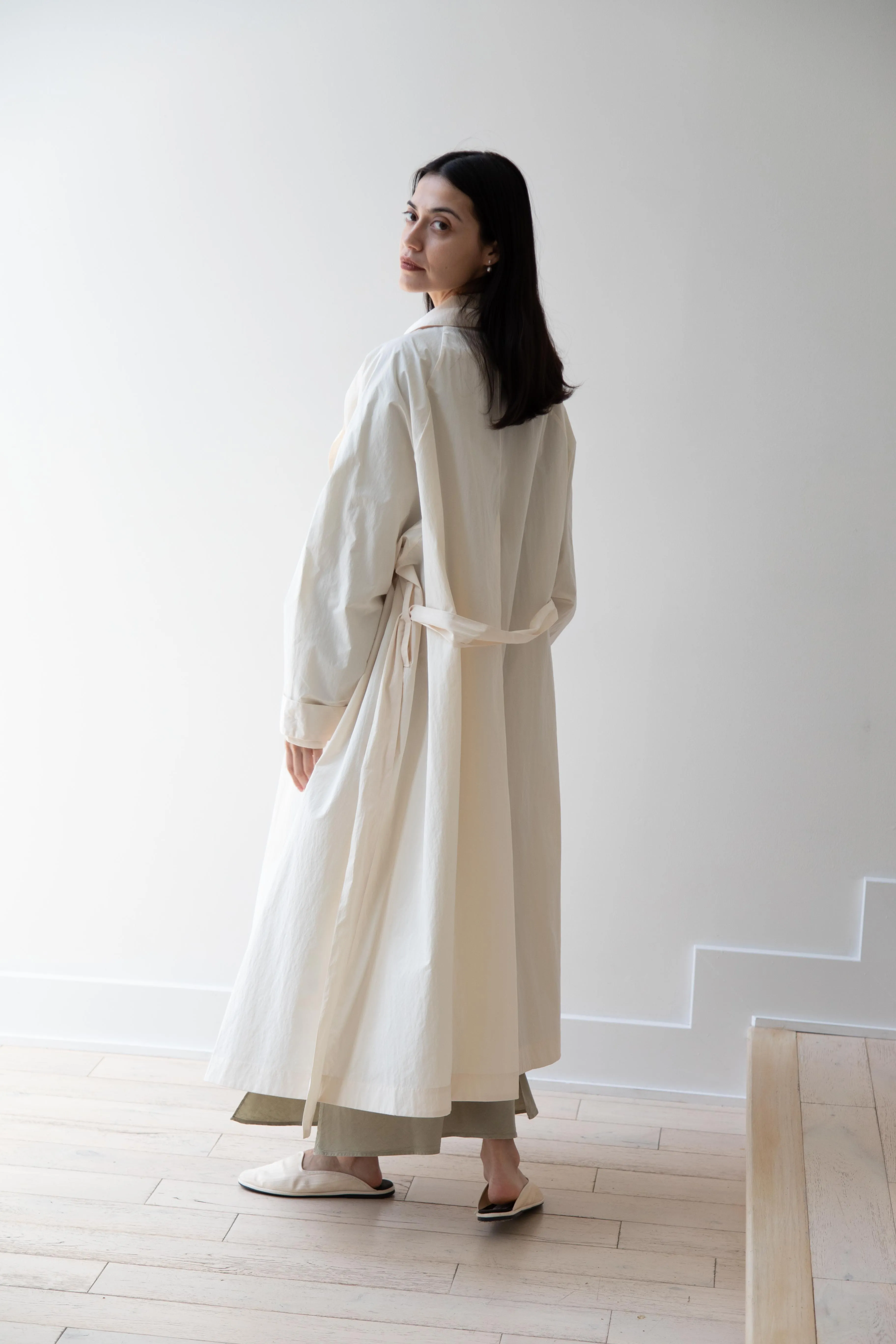 Wright & Doyle | Belted Mac in Paper