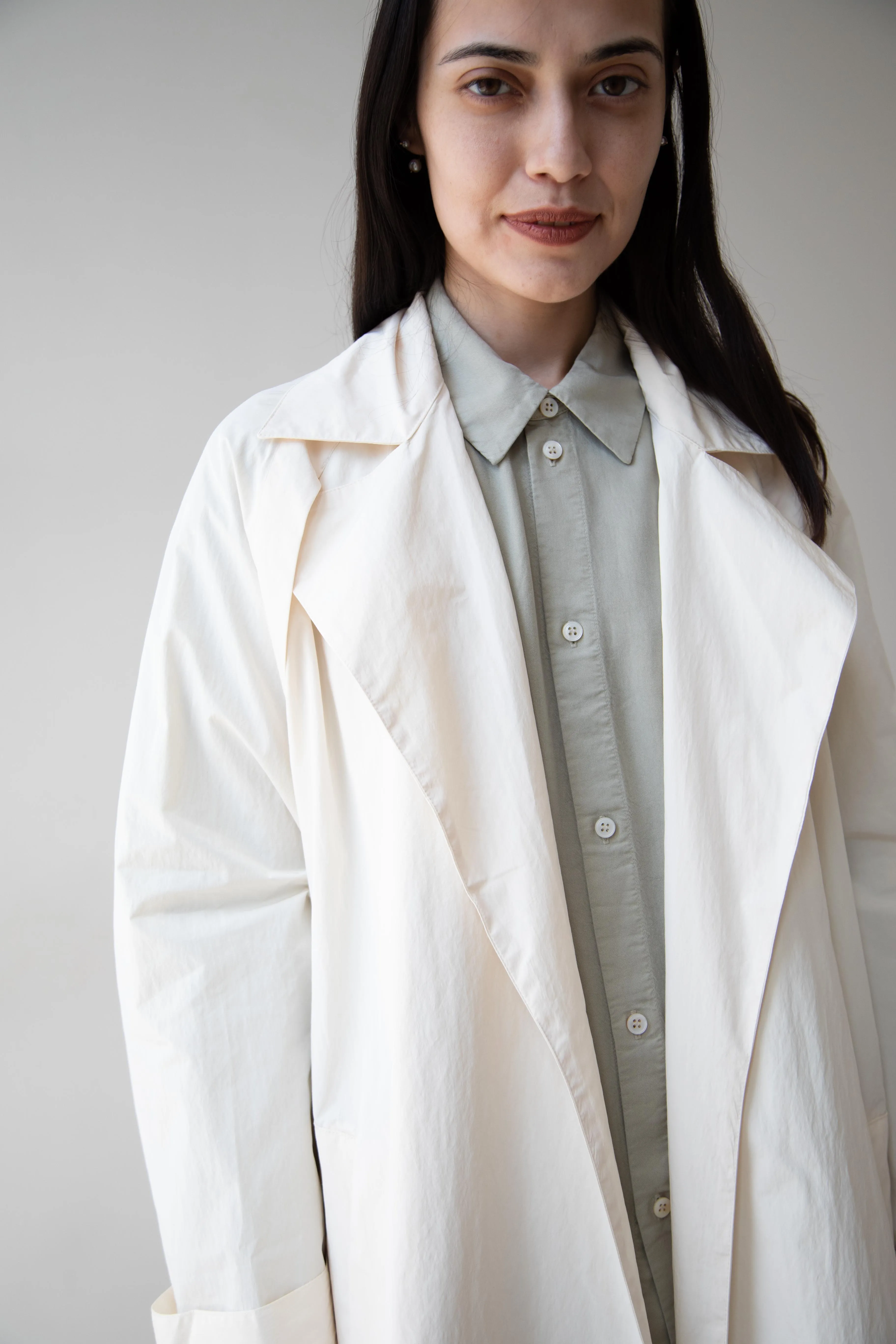 Wright & Doyle | Belted Mac in Paper