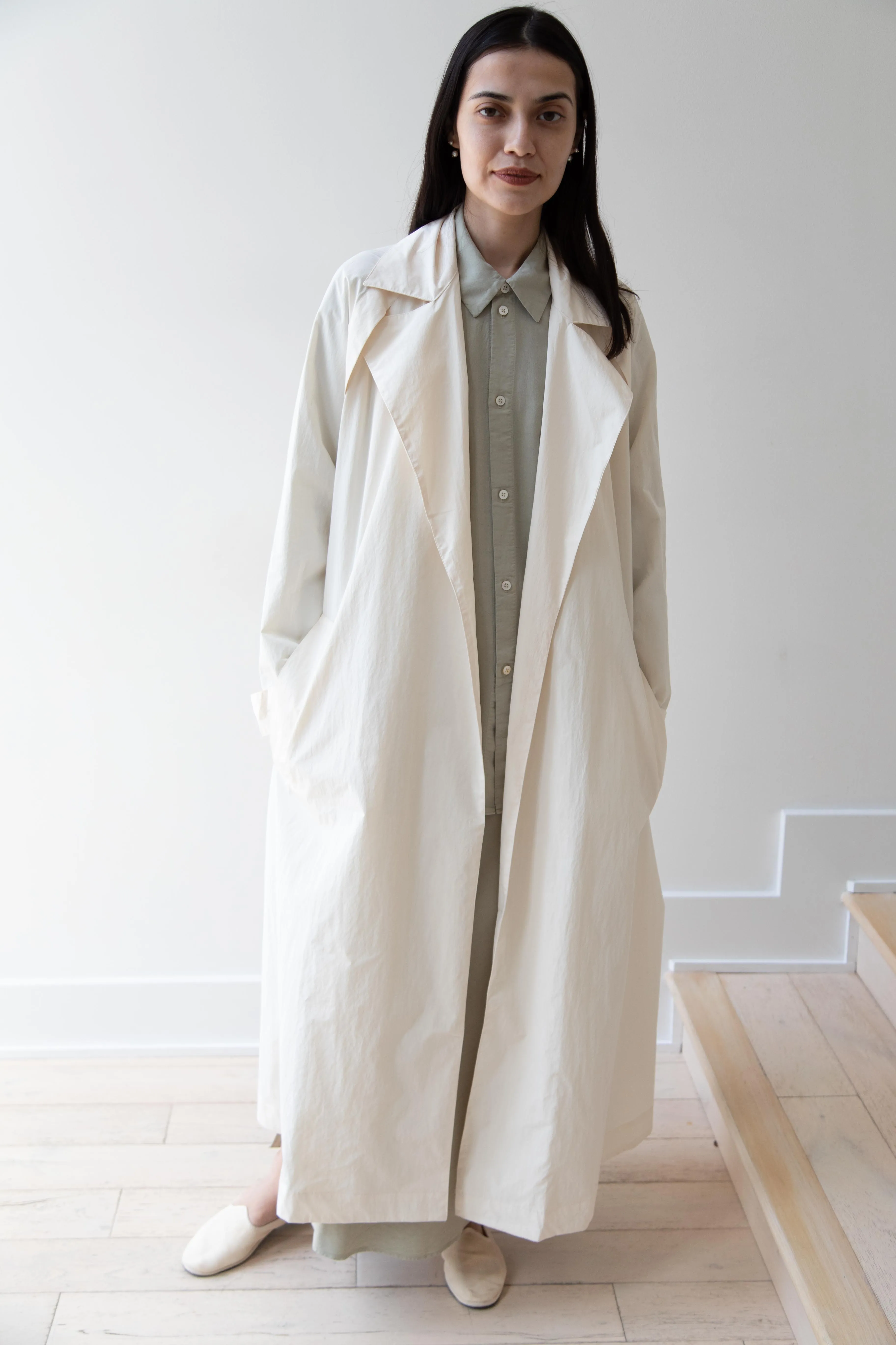 Wright & Doyle | Belted Mac in Paper