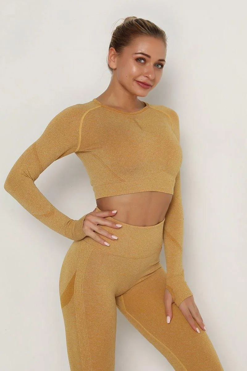 Yellow Yoga set