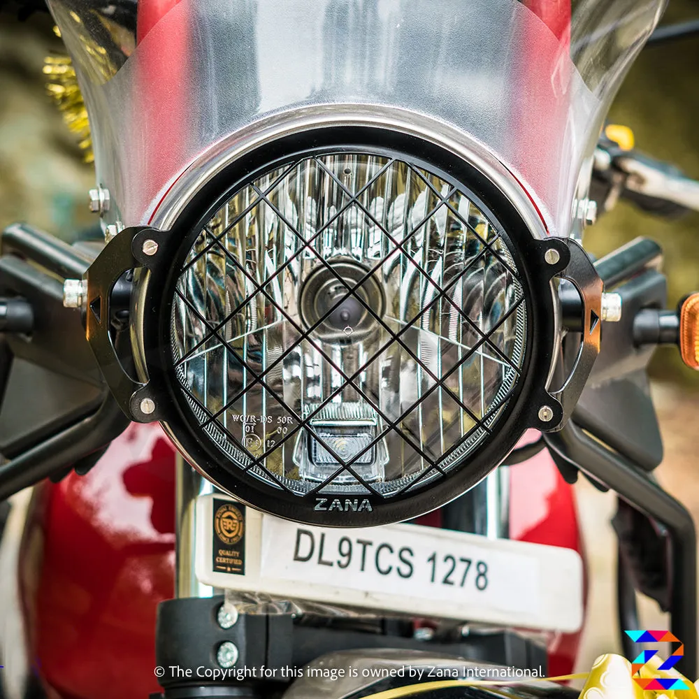 Zana Royal Enfield Himalayan 2021 Headlight Grill Type-0- Black